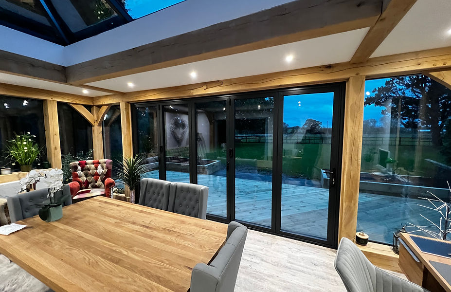 Oak frame extension