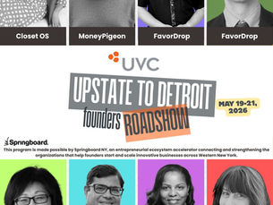 Upstate Venture Connect Selects Seven High-Growth Startups for 2026 Founder Roadshow to Detroit Tech Week