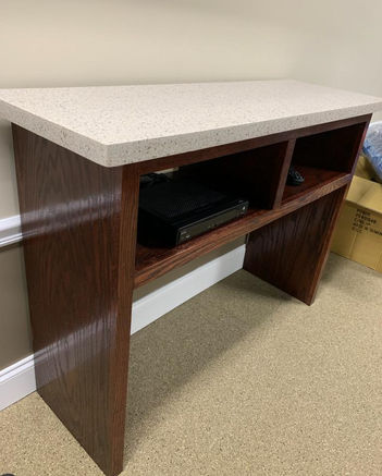 Custom Audio & Visual Stand