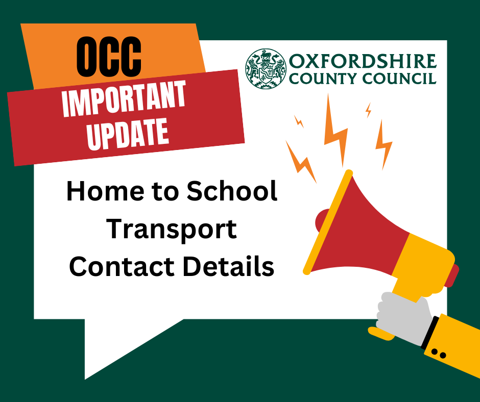 Loud speaker image highlighting an important update