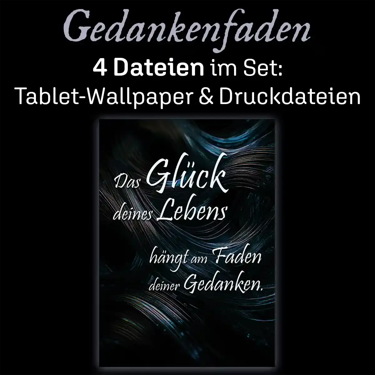 Lebensweisheit Printable Wandbild Tablet Hintergrundbild Spruch Gedanken Affirmationen Wortfeger Atelier