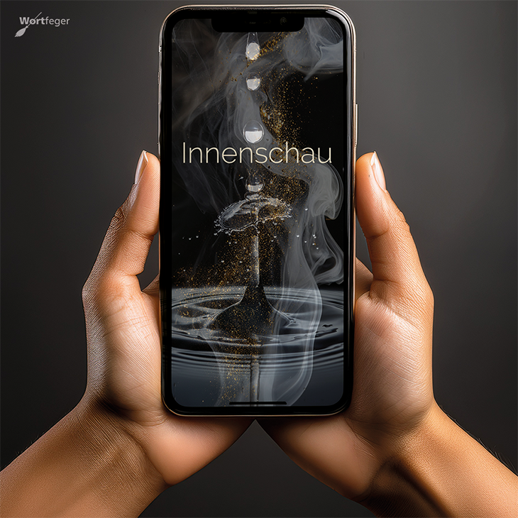 Miniaturbild: Handyansicht: Spirituelles räuchern Handy Wallpaper Set 12 Motive mit Ankerworten Wortfeger Atelier