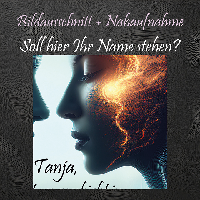 Nahaufnahme: Wandbild mit Affirmation in dunklen Zeiten und Depression - personalisiert - Wortfeger Atelier