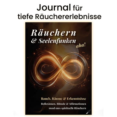 Räuchern & Seelenfunken | Journal mit Reflexionen, Ritualen & Affirmationen