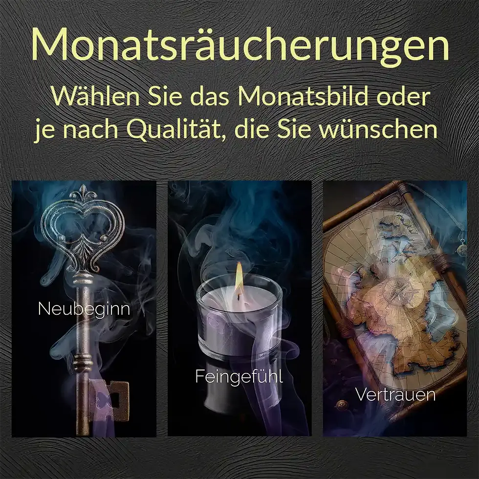 Miniaturbild: Spiritualität Rituale: Spirituelles räuchern Handy Wallpaper 12 Motive Affirmationen Wortfeger Atelier