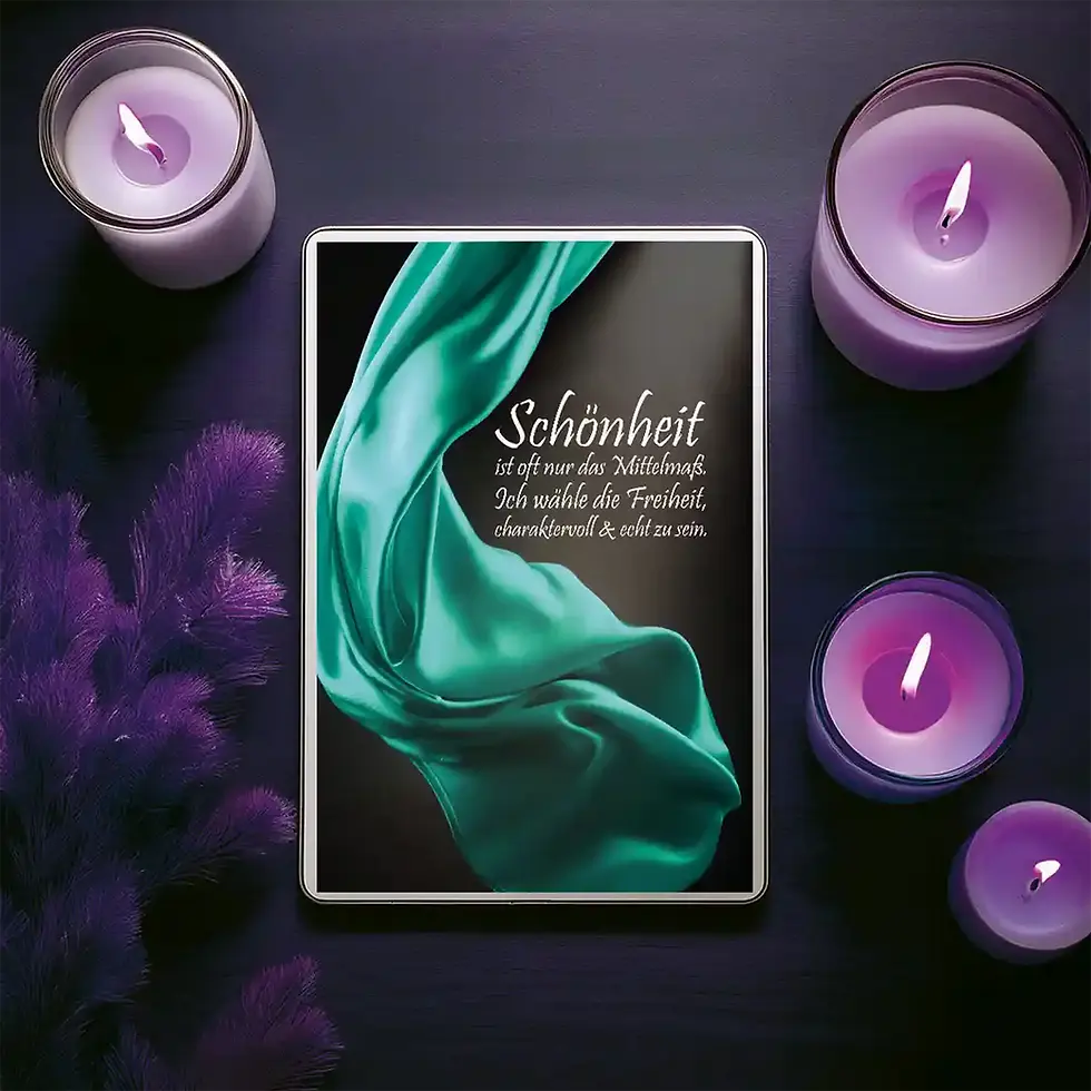 iPad Hintergrundbild Tablet-Wallpaper Set Affirmationen Lebensweisheit Spruchbild Wortfeger Atelier