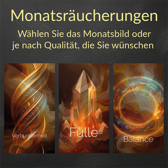 Miniaturbild: Übersicht Handy 3: Spirituelles räuchern Handy Wallpaper Set 12 Motive mit Ankerworten Wortfeger Atelier