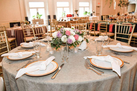 Tremont City Side Ballroom Wedding and Event Venue, wedding decor, soft and elegant, City Side Designs