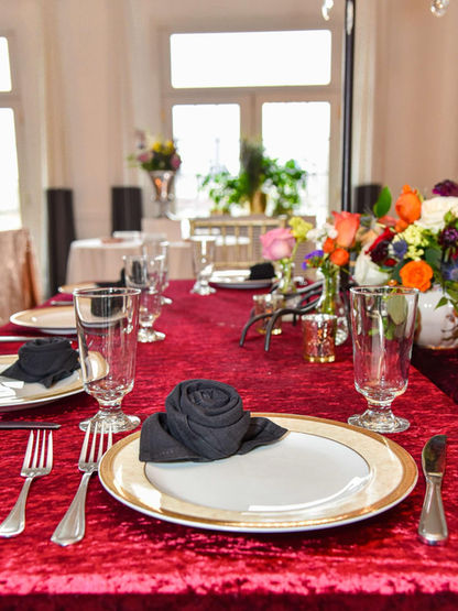 Tremont City Side Ballroom Wedding and Event Venue, wedding theme decor, whimsical and moody, City Side Designs