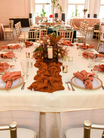 Tremont City Side Ballroom Wedding and Event Venue, Autumn Wedding, City Side Designs