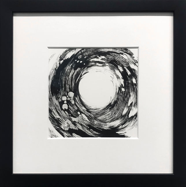 Sanni Vanttaja - Minimalist black and white ink drawing