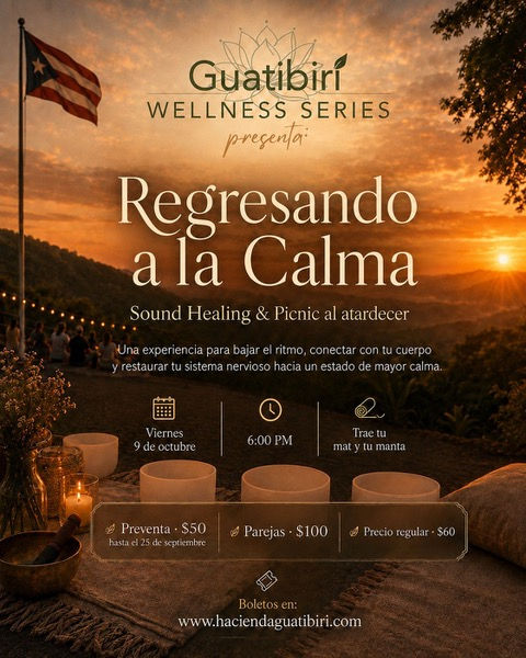 REGRESANDO A LA CALMA