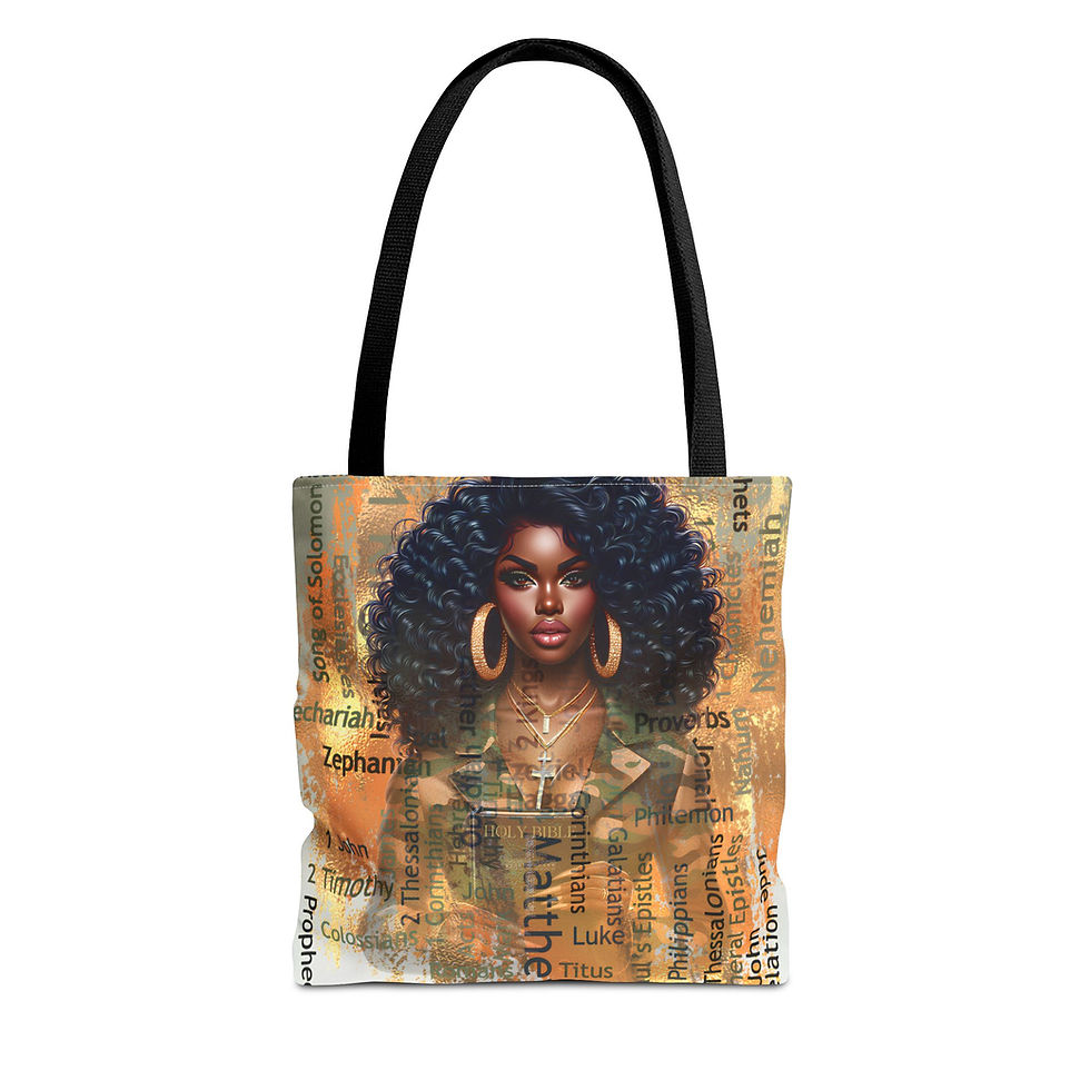 Faithful Beauty Bible Book Tote - Small