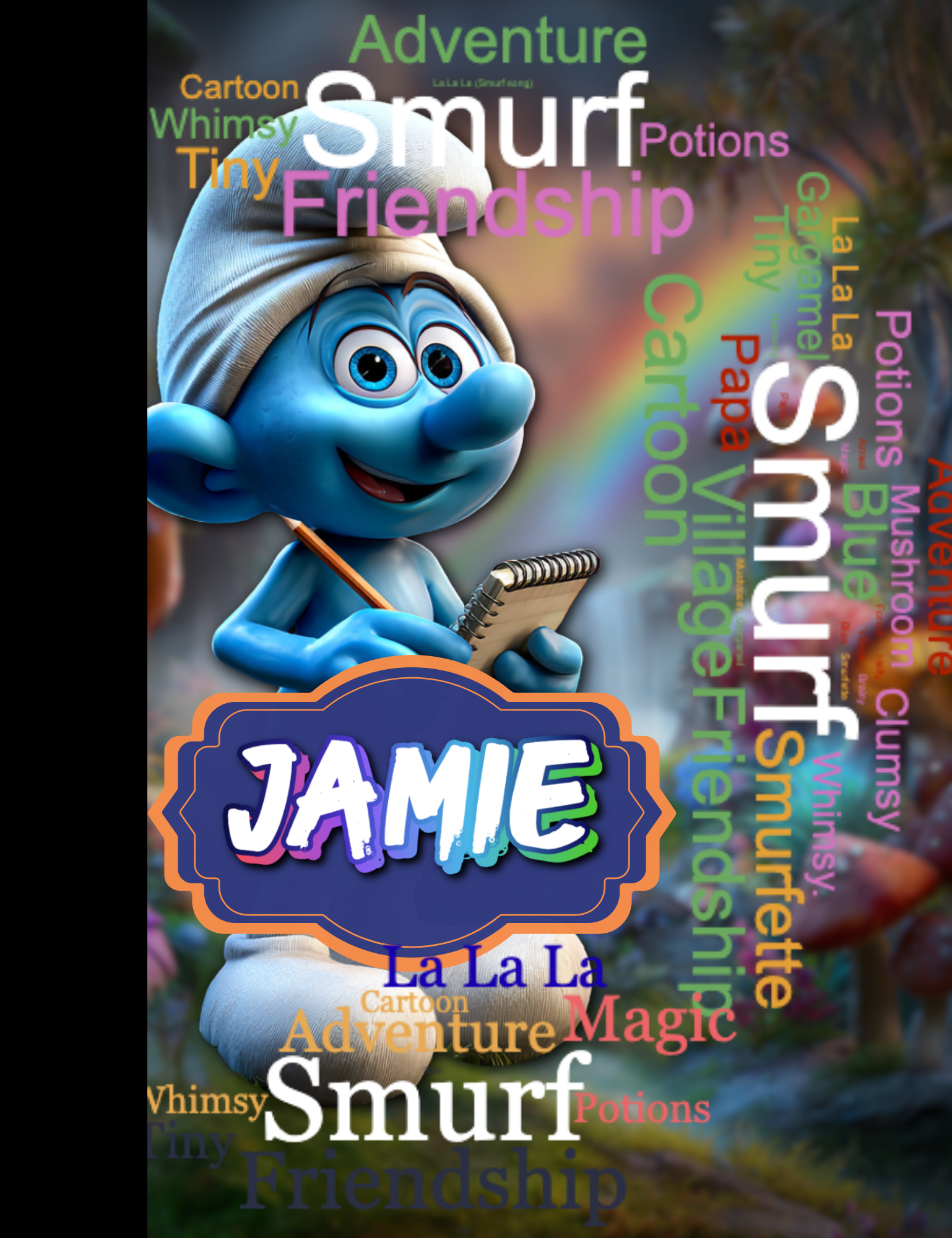 La, La, La Composition Notebook