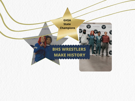 BALDWIN HIGH WRESTLERS MAKE HISTORY