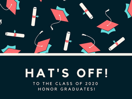 Announcing the Baldwin High School  Class of 2020 Honor Graduates