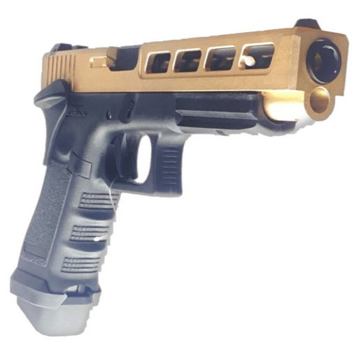 Thumbnail: Army R34-J Z Style Gas Blow Back Pistol GD -Toy Airsoft Gun