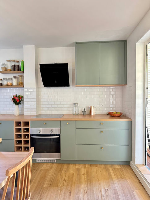 Façades mates et teintes naturelles