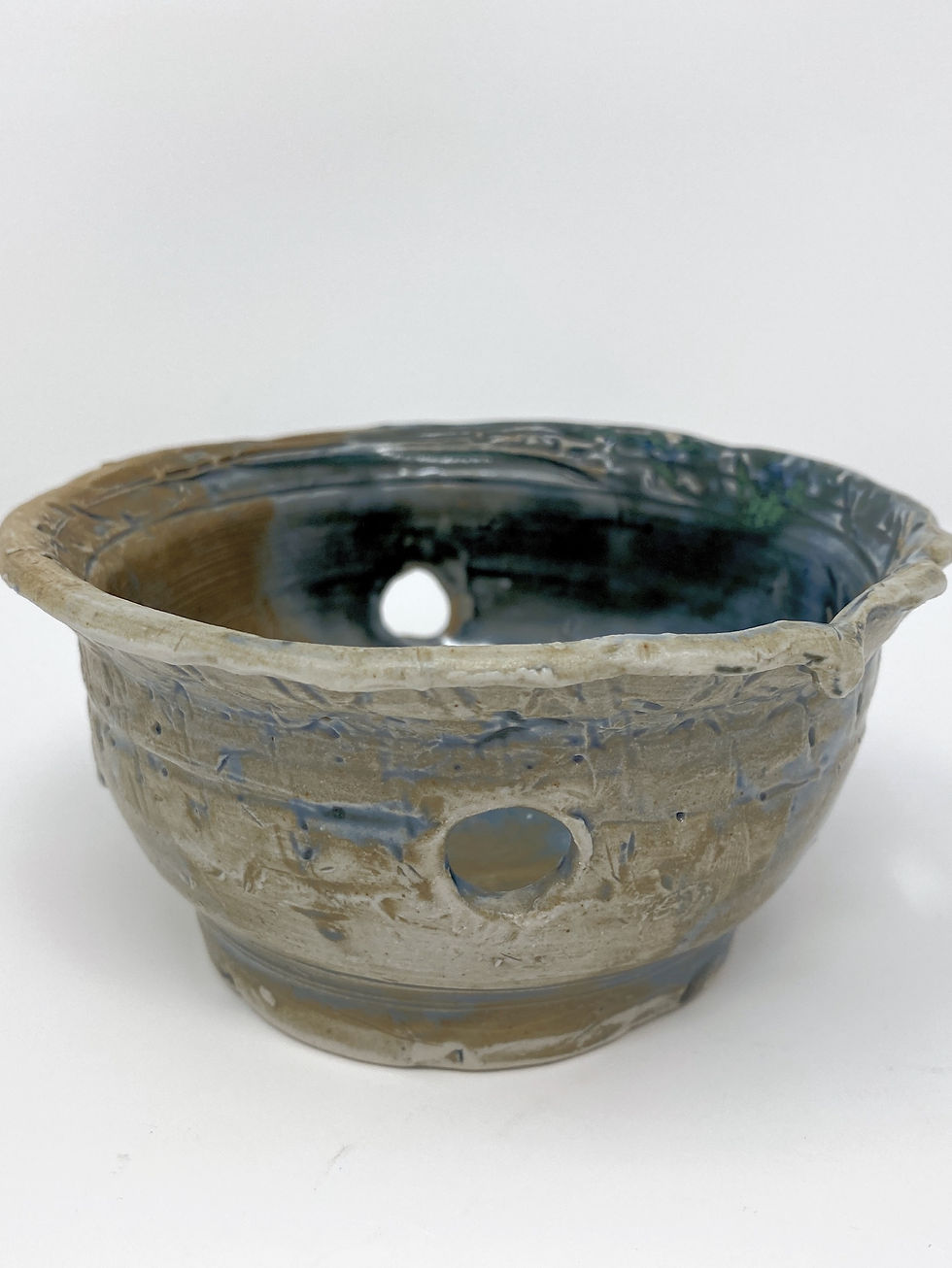 Tulip candle holder bowl with 4 holes to let light shine through