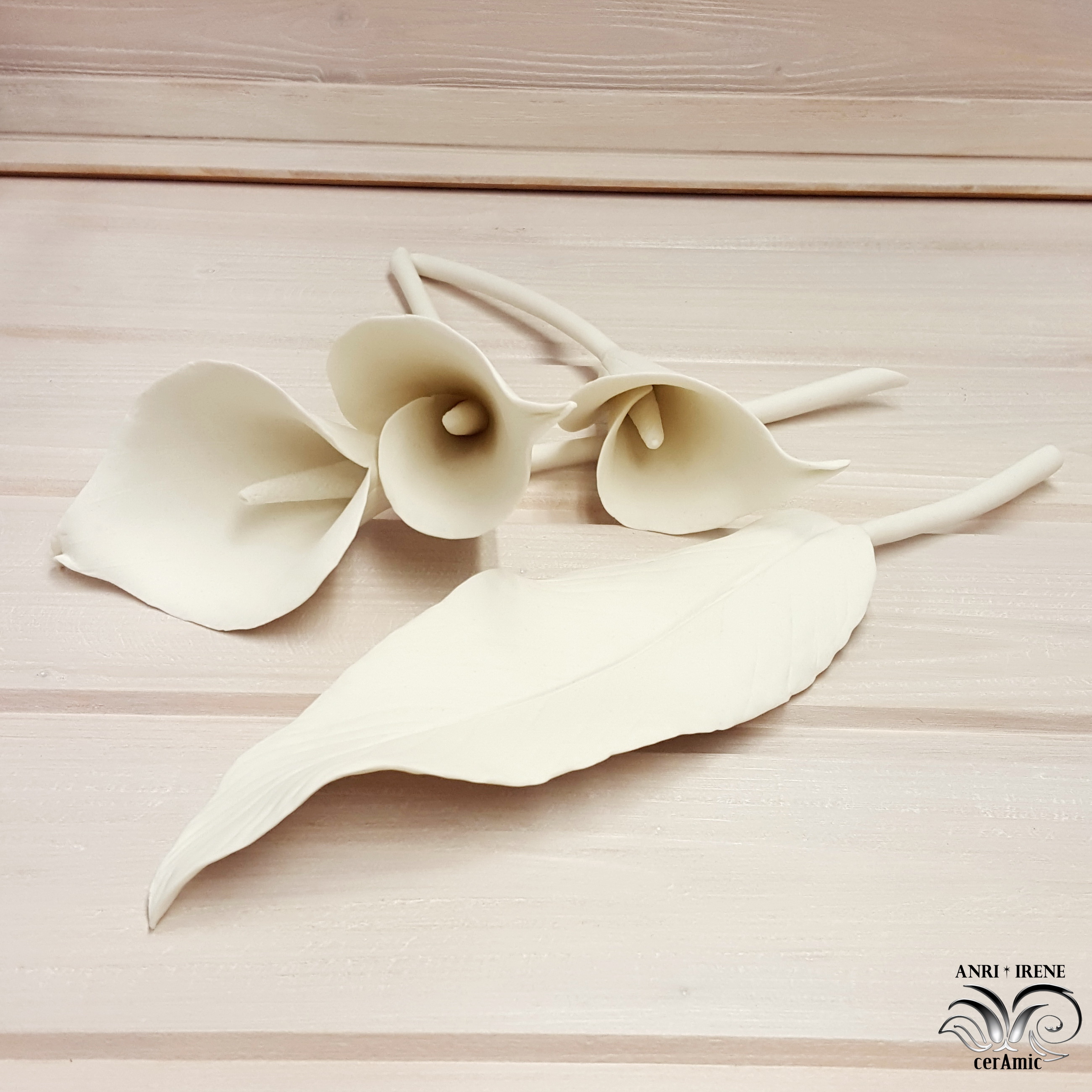 Ceramic calla lily