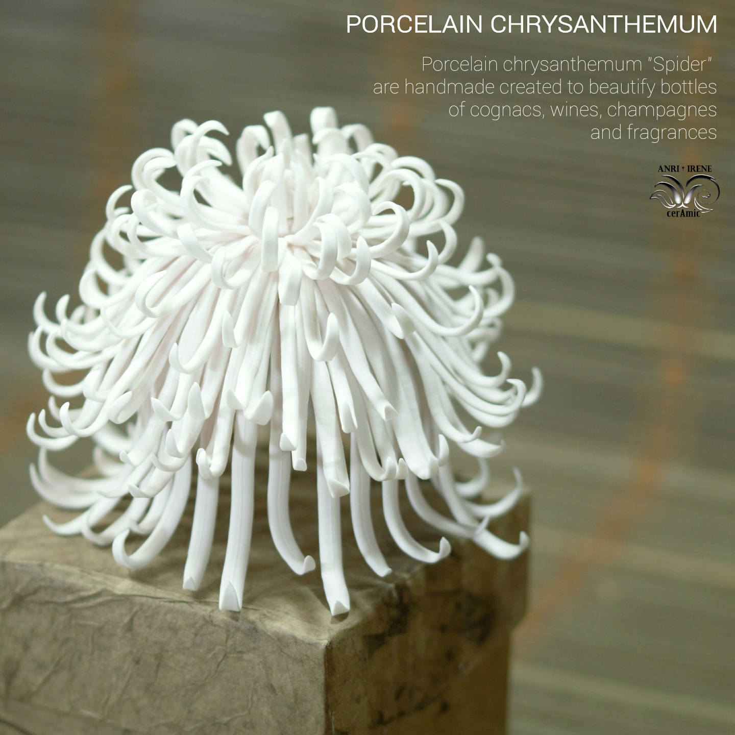 Ceramic chrysanthemum Spider