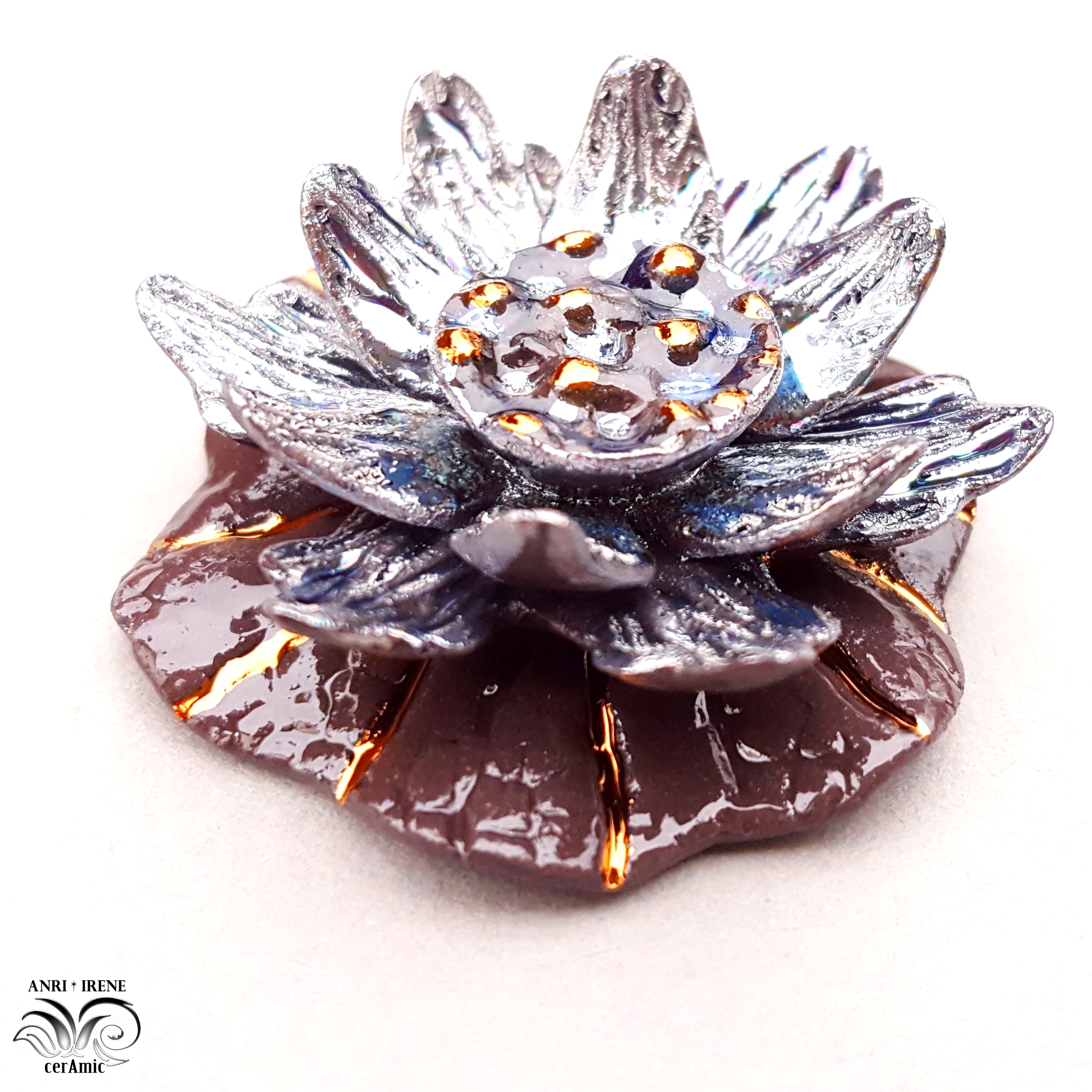 ceramic jewelry lotus