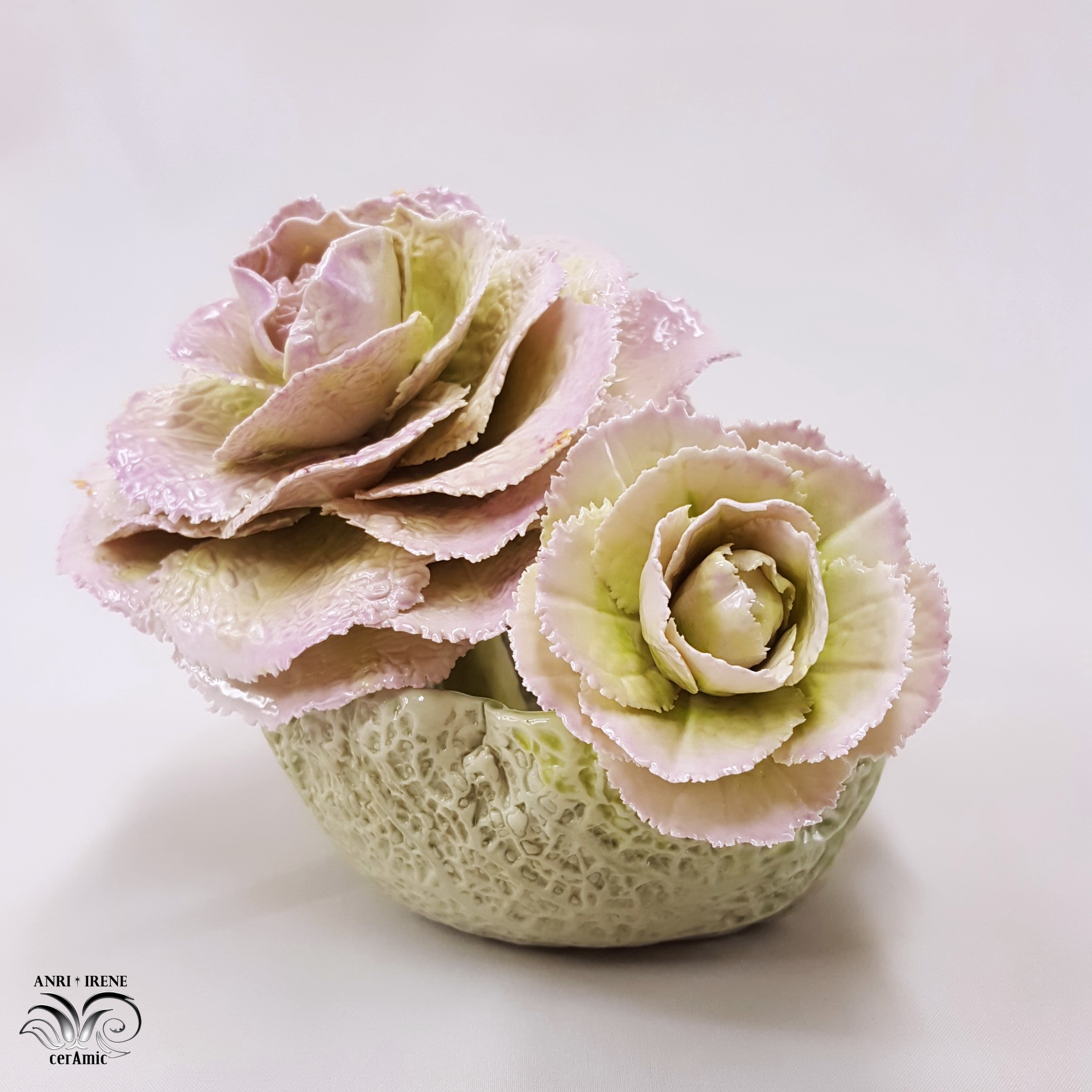 Cabbage tableware vase