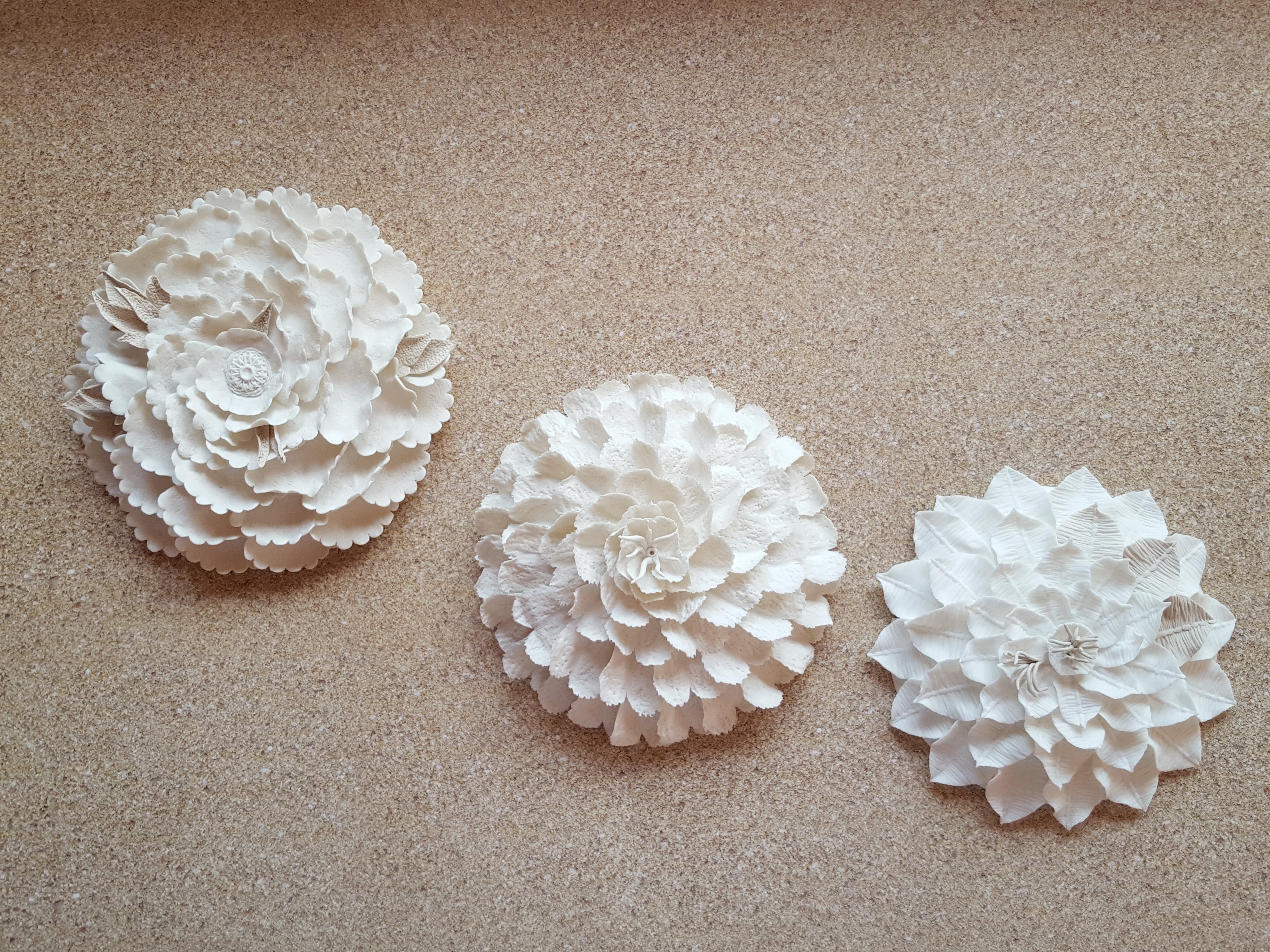 porcelain sea flowers
