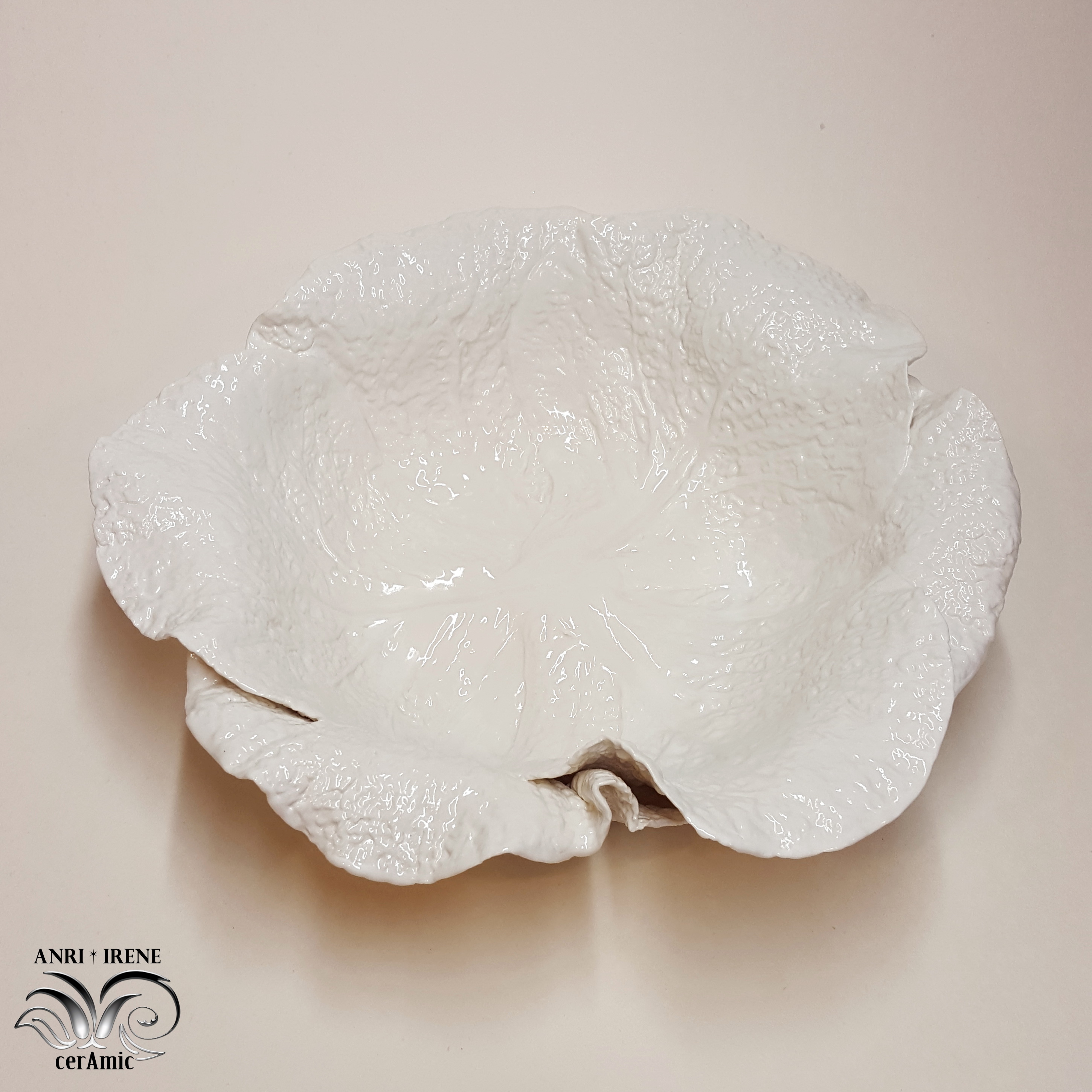 Porcelain cabbage plate