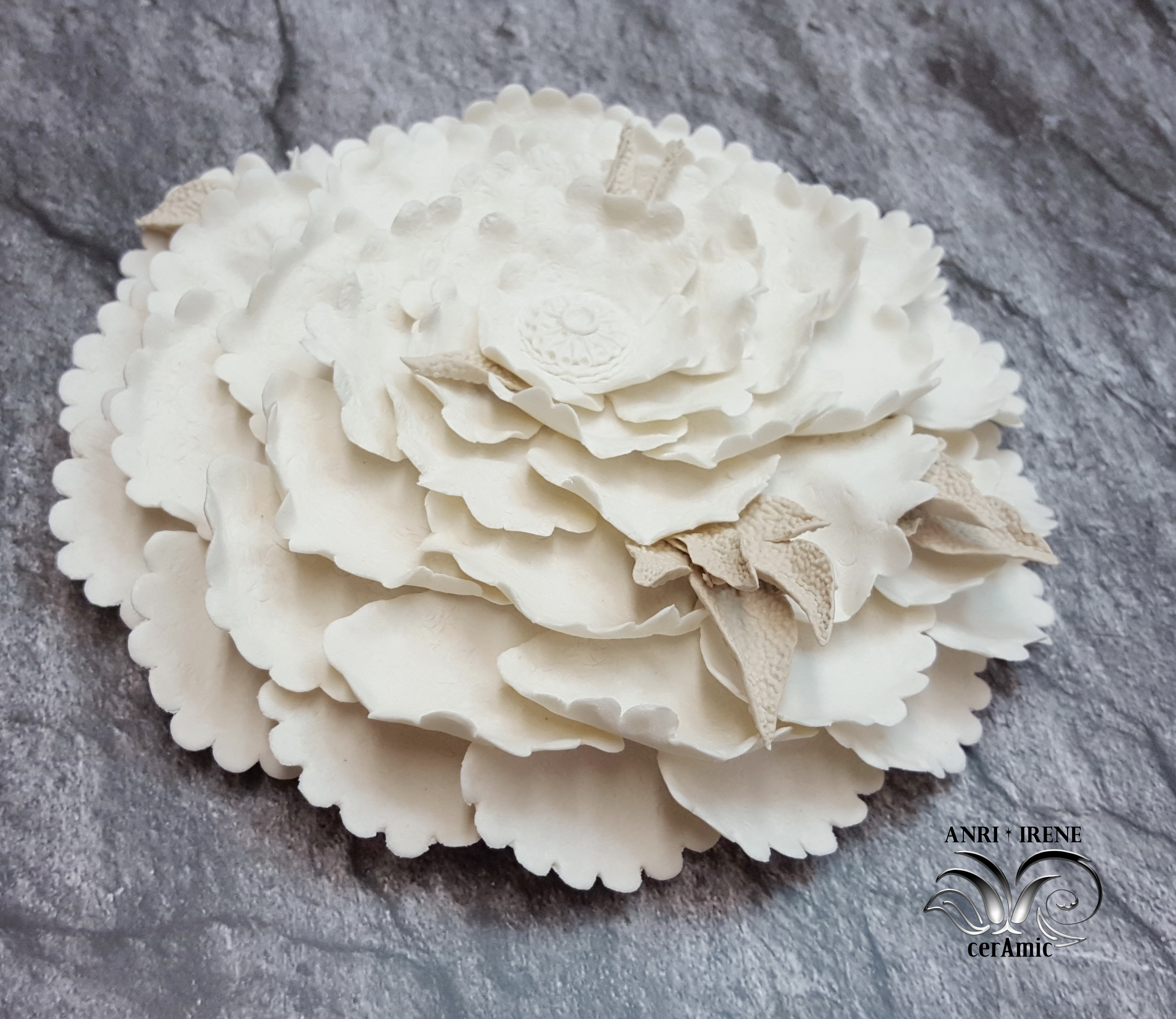 ceramic sea flora, ceramic floral
