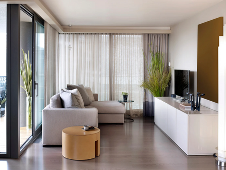 Apartment living room in Korea