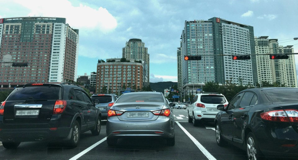 holiday traffic in korea