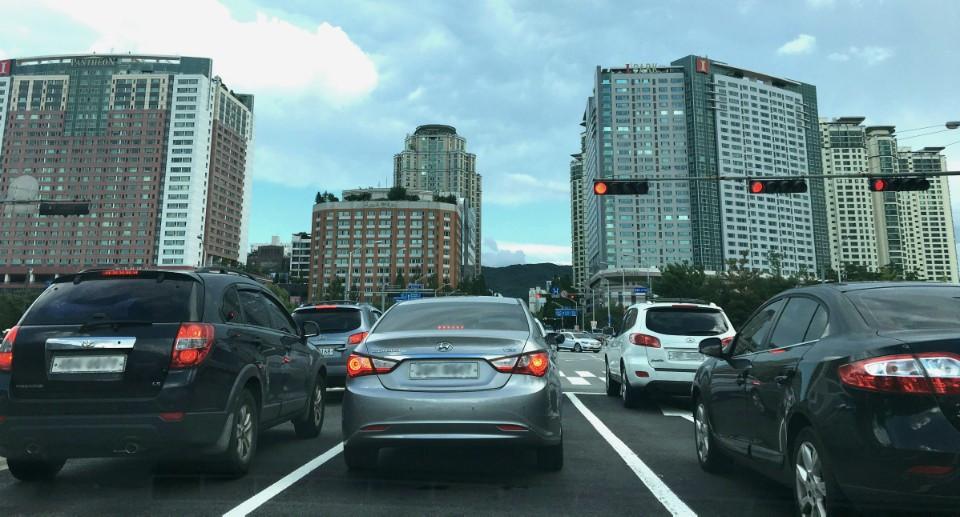 holiday traffic in korea