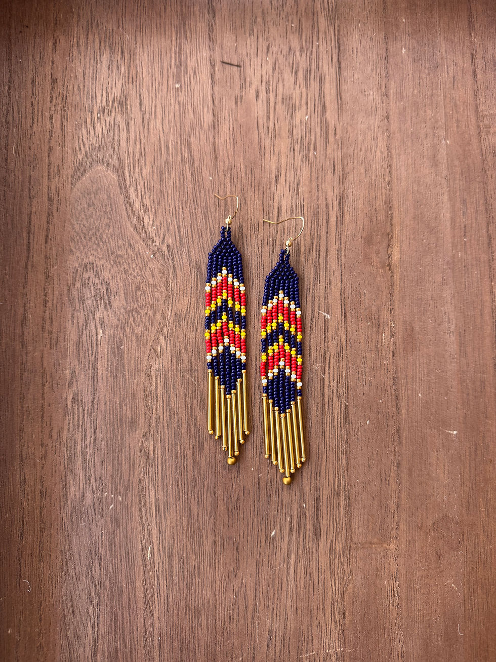 Dark Blue Métis Sash Contemporary