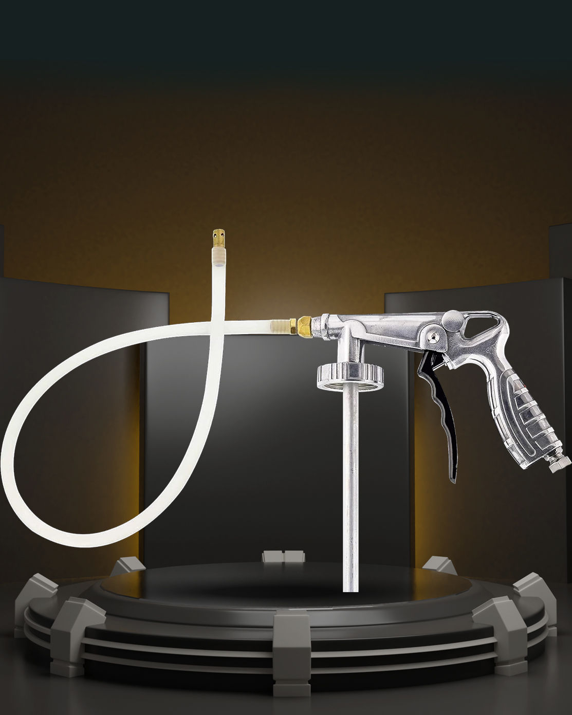 10002 Unterbodenschutz-Sprühpistole (mit einstellbarem Durchflussregler)