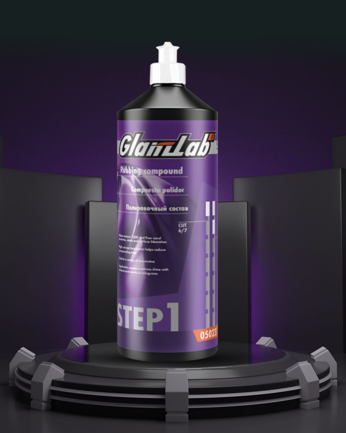 RUBBING COMPOUND 05023,946ML(1qt) 05024,1GAL(3.78L)