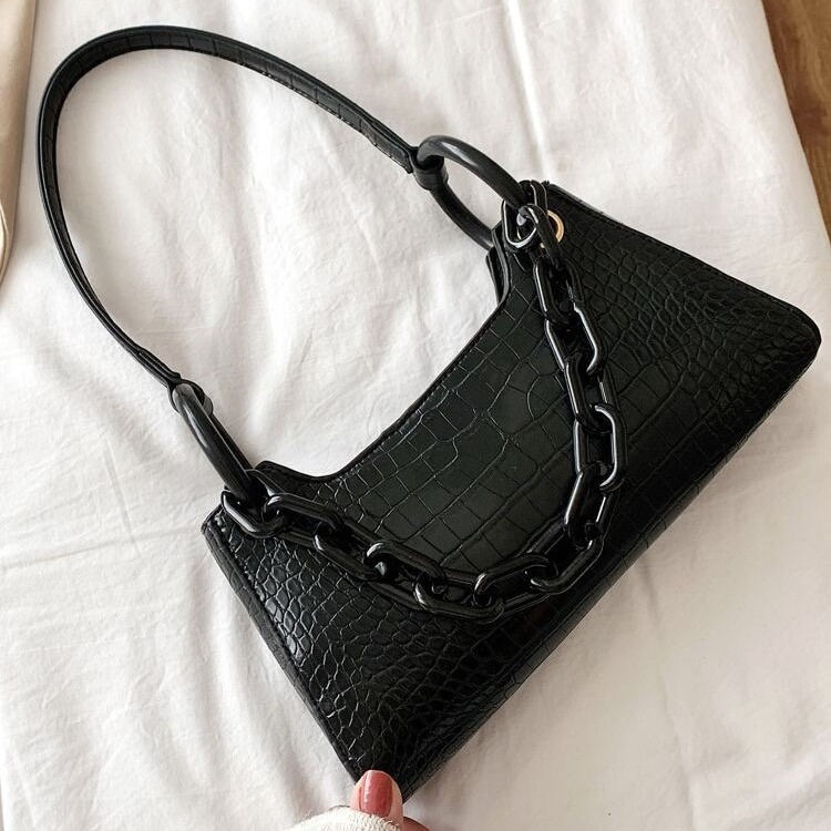 Thumbnail: Croc Embossed Tote Bag