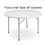 Thumbnail: Folding Table Round 4 ft (4-6 Seater)