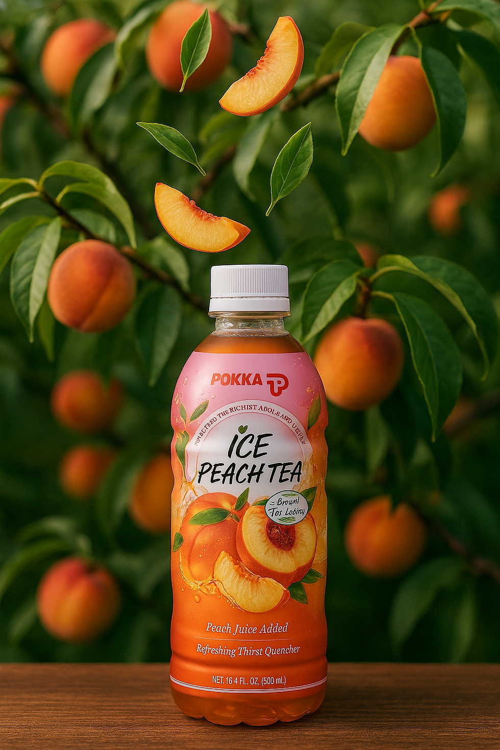 Pokka Ice Peach Tea 500ml
