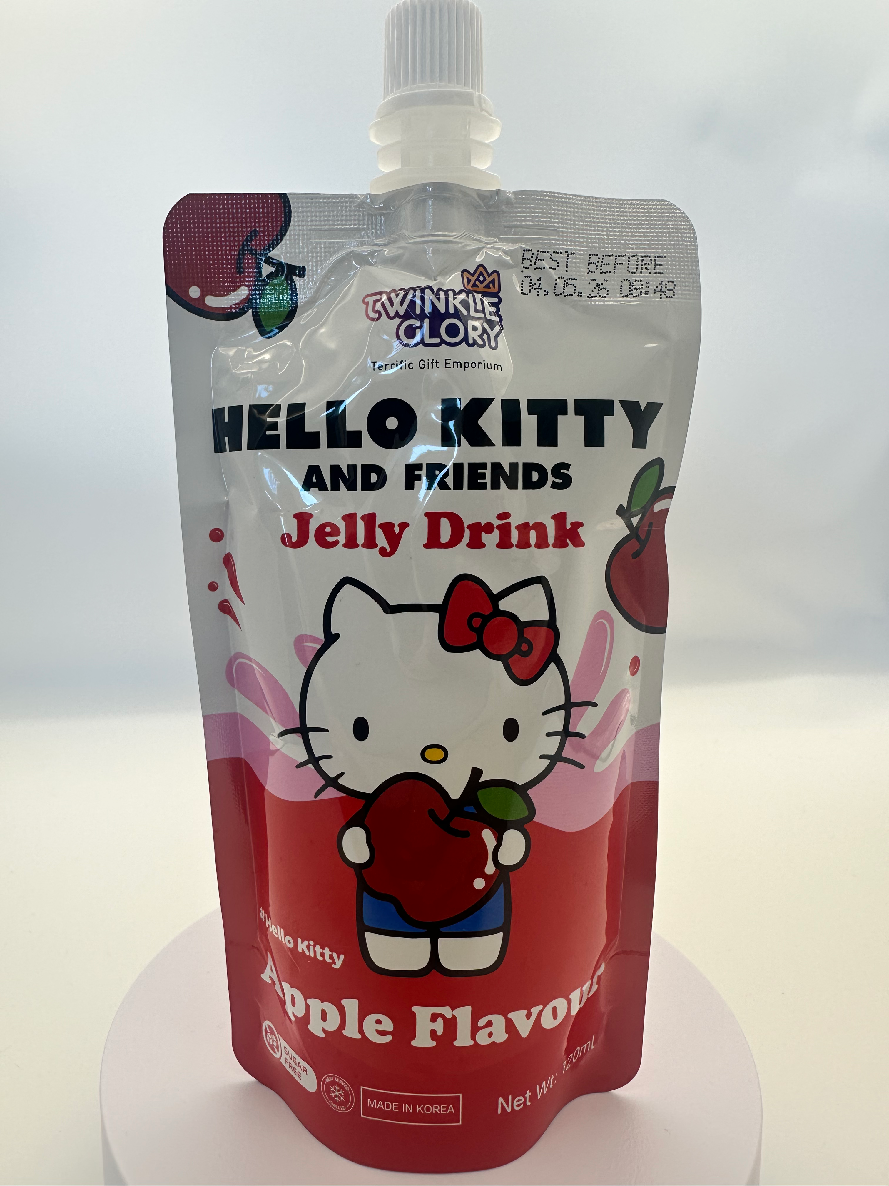 Twinkle Glory Hello Kitty Jelly Drink Apple Flavour