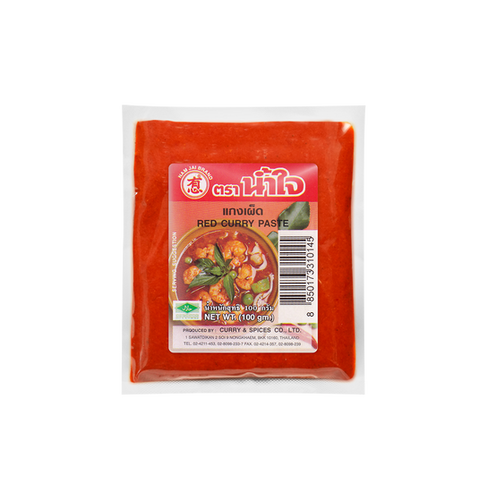 Nam Jai Red Curry Paste 100g Chow's Mart