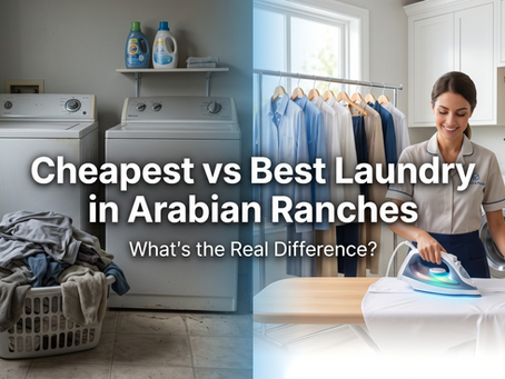 Cheapest vs Best Laundry in Arabian Ranches: What’s the Difference?