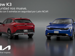 El Kia K3 alcanza la máxima calificación de 5 estrellas en Latin NCAP