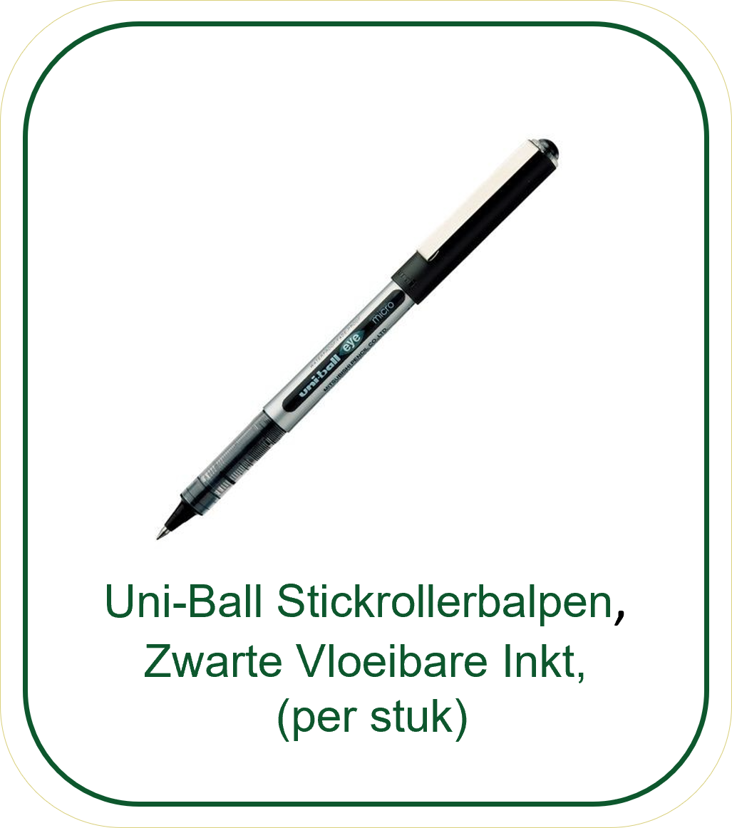 Gelpen met grip 0,7 mm zwart