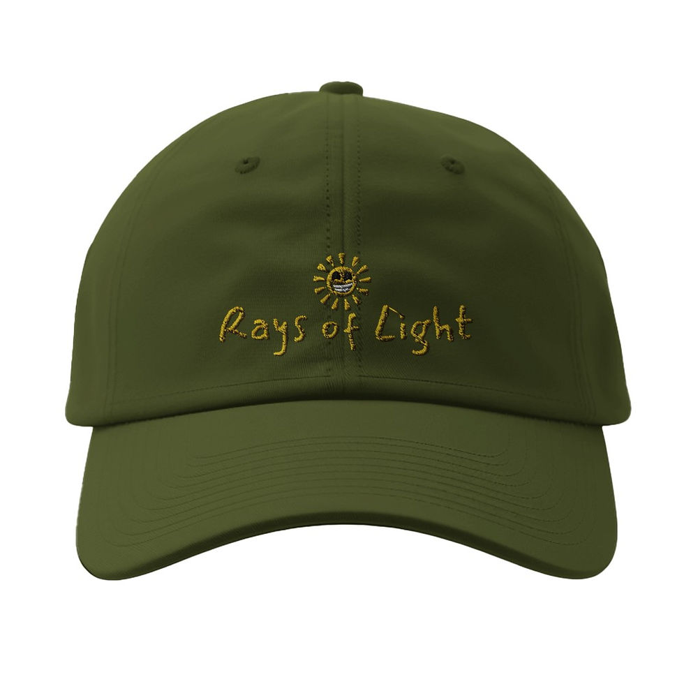 Thumbnail: Embroidered Rays of Light Baseball Cap