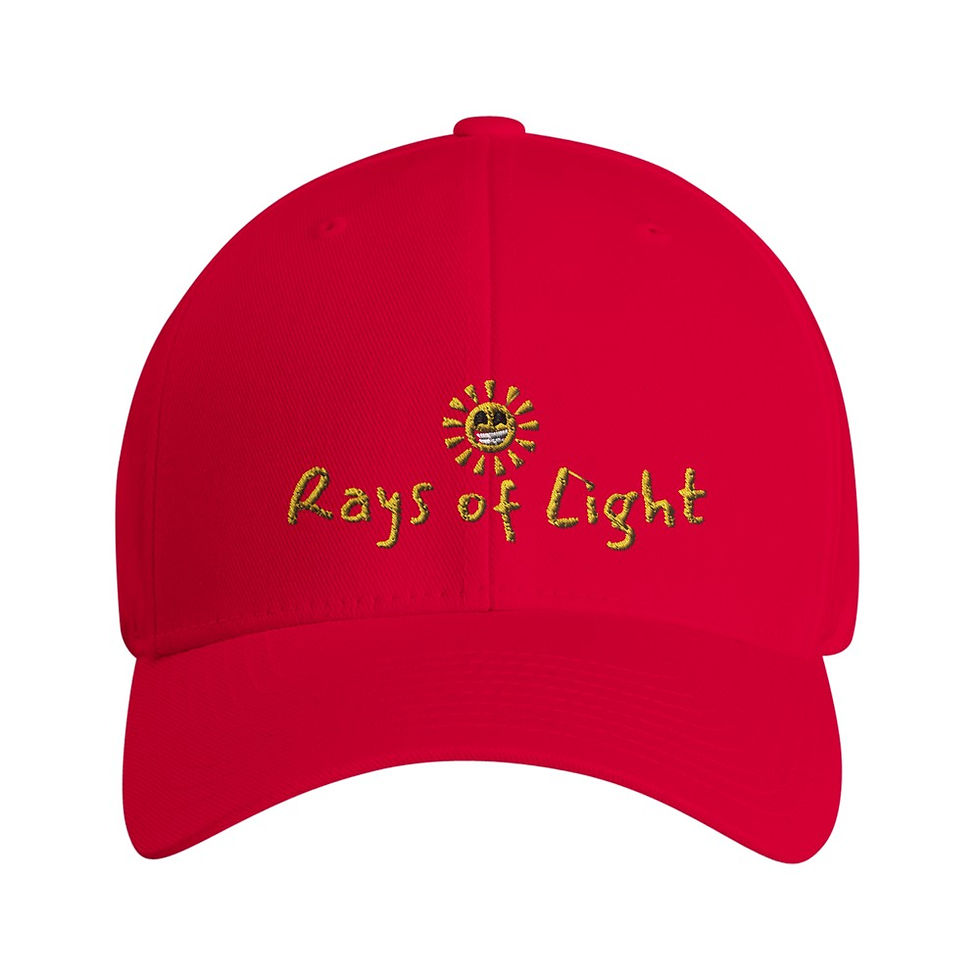 Thumbnail: Embroidered Rays of Light Baseball Cap