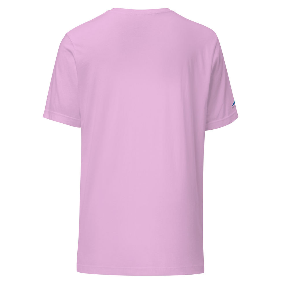 Thumbnail: SEMPERNAUT - Unisex t-shirt - Blue Ribbon and Text