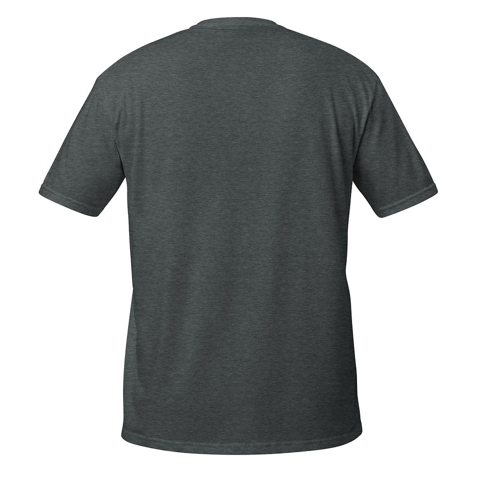 Thumbnail: SEMPERNAUT - Short-Sleeve Unisex T-Shirt - Large Gold Ribbon and Text
