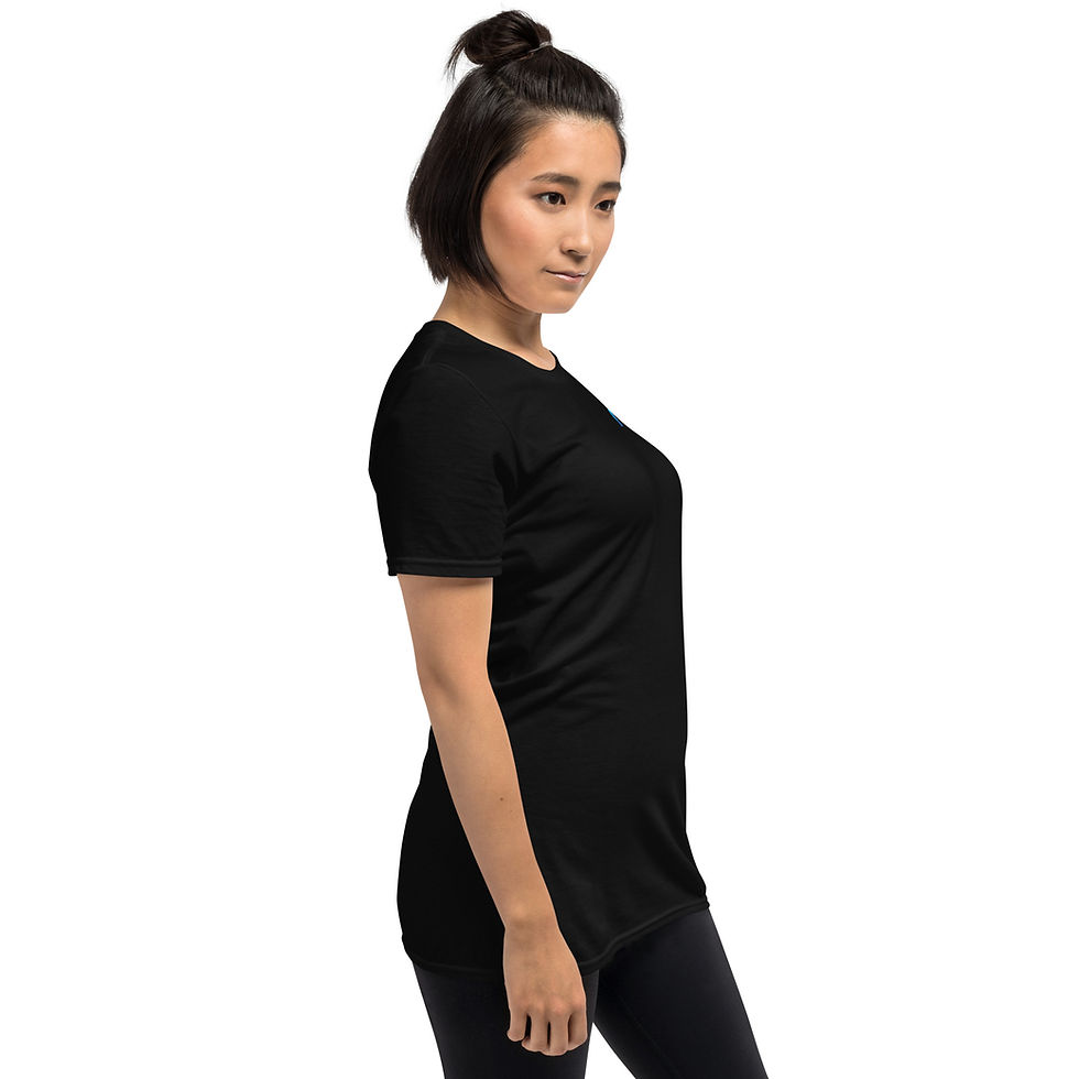 Thumbnail: Sempernaut - Short-Sleeve Unisex T-Shirt - Ribbon Blue