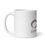 Thumbnail: SEMPERNAUT - White glossy mug - Magenta Ribbon and Text
